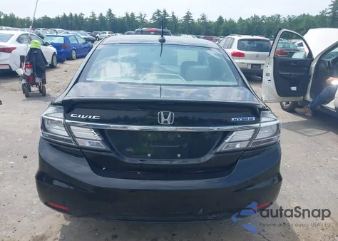 2013 Honda Civic Hybrid from USA, damaged, VIN 19XFB4F35DE002336